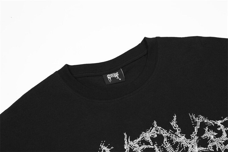 Revenge Raw Metal Street‑Wear Tee