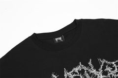 Revenge Raw Metal Street‑Wear Tee