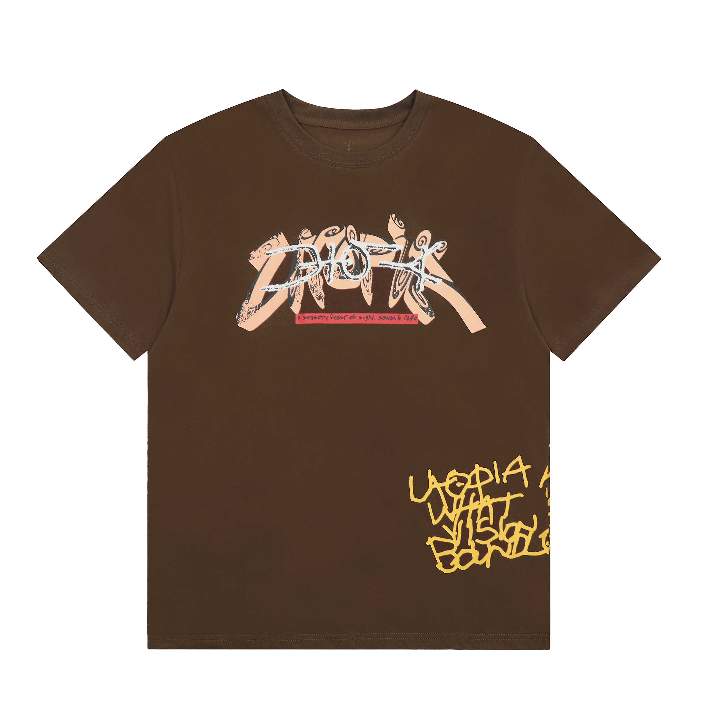 Revenge Graffiti Demon Graphic T‑Shirt