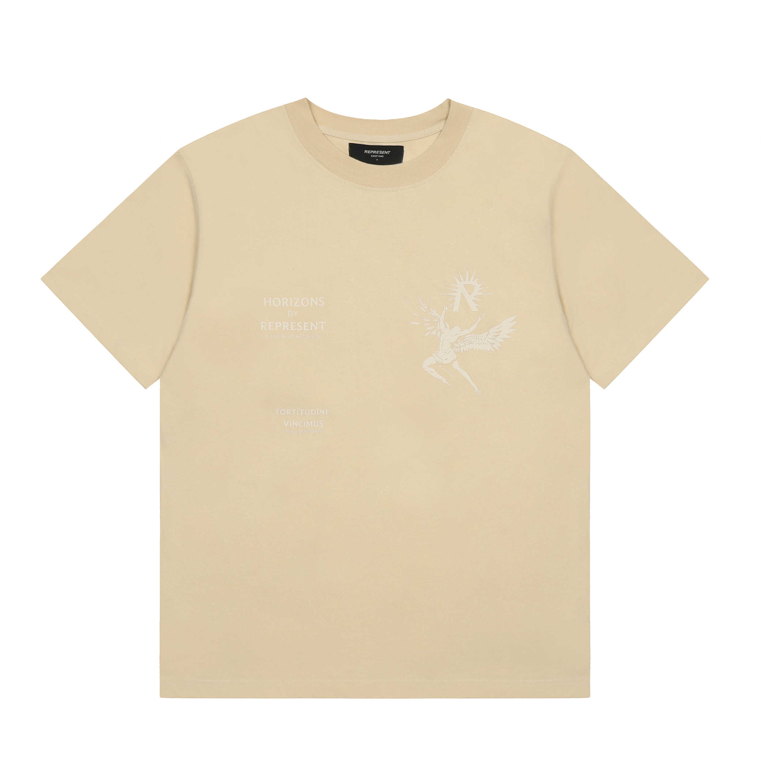 Revenge Winged‑Figure Dual‑Print Tee