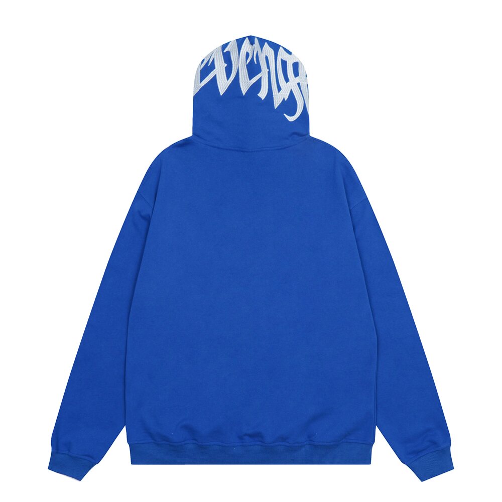 Revenge Gothic Logo Full‑Zip Hoodie