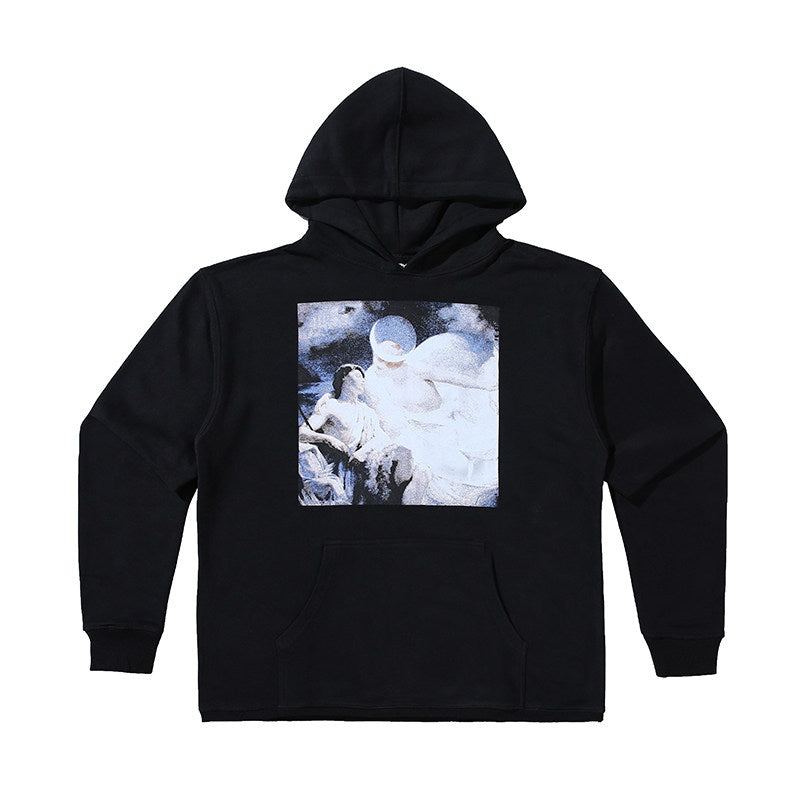 Revenge Dual‑Graphic Pullover Hoodie