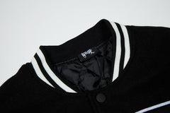Revenge Gothic Logo Baseball Jacket