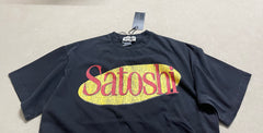 Satoshi Nakamoto Oval Logo Graphic Tee