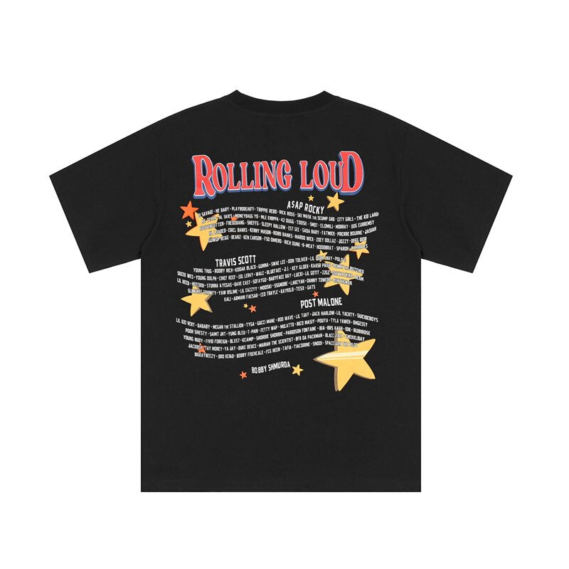 Revenge Hip‑Hop Collage Graphic T‑Shirt