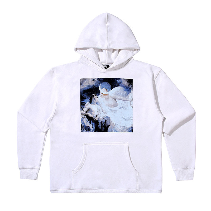 Revenge Dual‑Graphic Pullover Hoodie