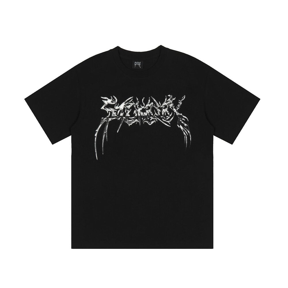 Revenge Gothic Bone‑Graphic T‑Shirt