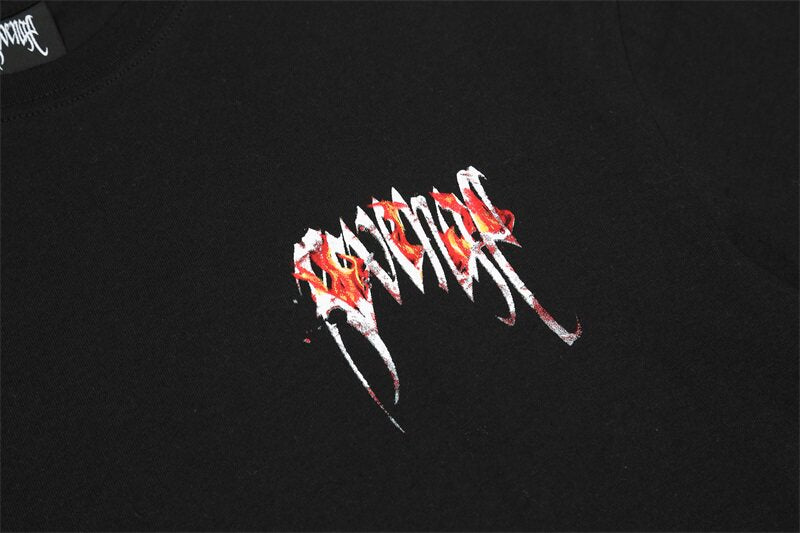 Revenge Minimal Chest‑Print T‑Shirt