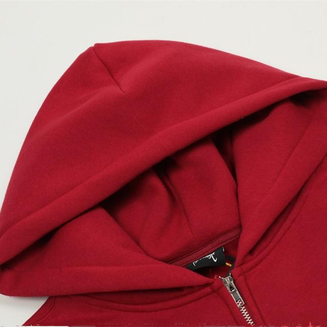 Revenge Metal Font Zip‑Up Hoodie