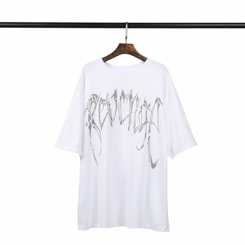 Revenge Bone‑Font Street‑Wear T‑Shirt