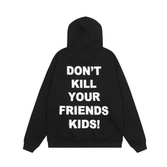 Revenge Cartoon Graphic Hoodie