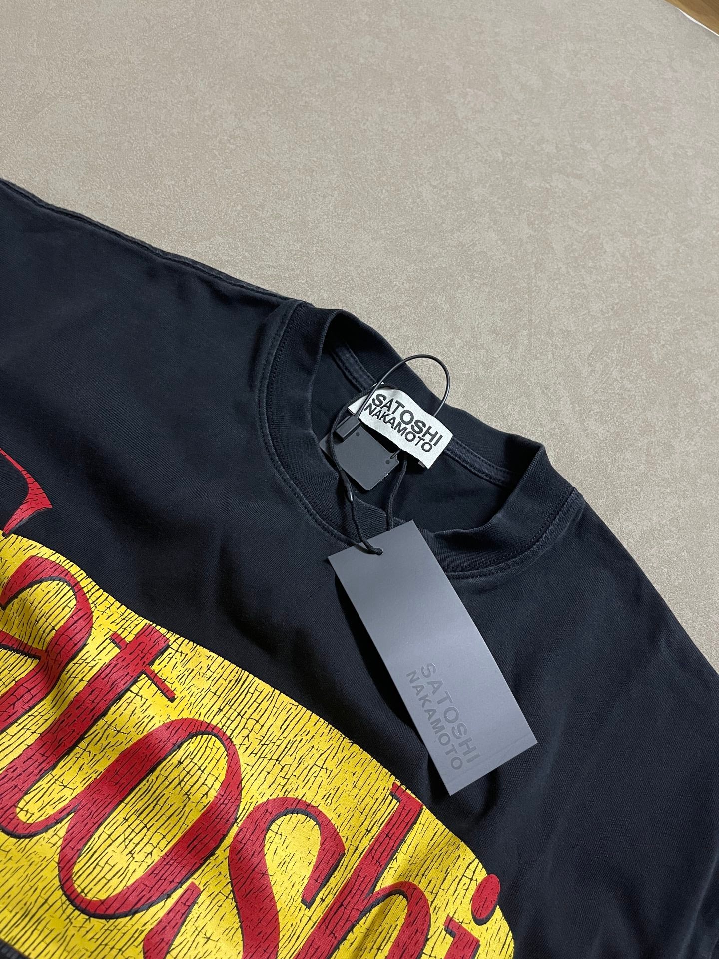 Satoshi Nakamoto Oval Logo Graphic Tee