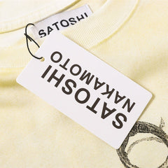Satoshi Nakamoto Wrench Cross Tie‑Dye Tee