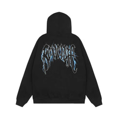 Revenge Dual‑Print Pullover Hoodie