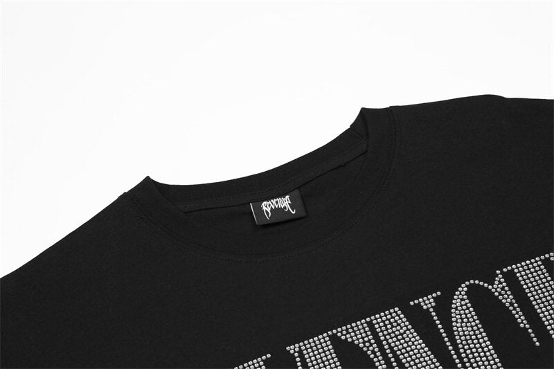 Revenge Bling Text Graphic T‑Shirt
