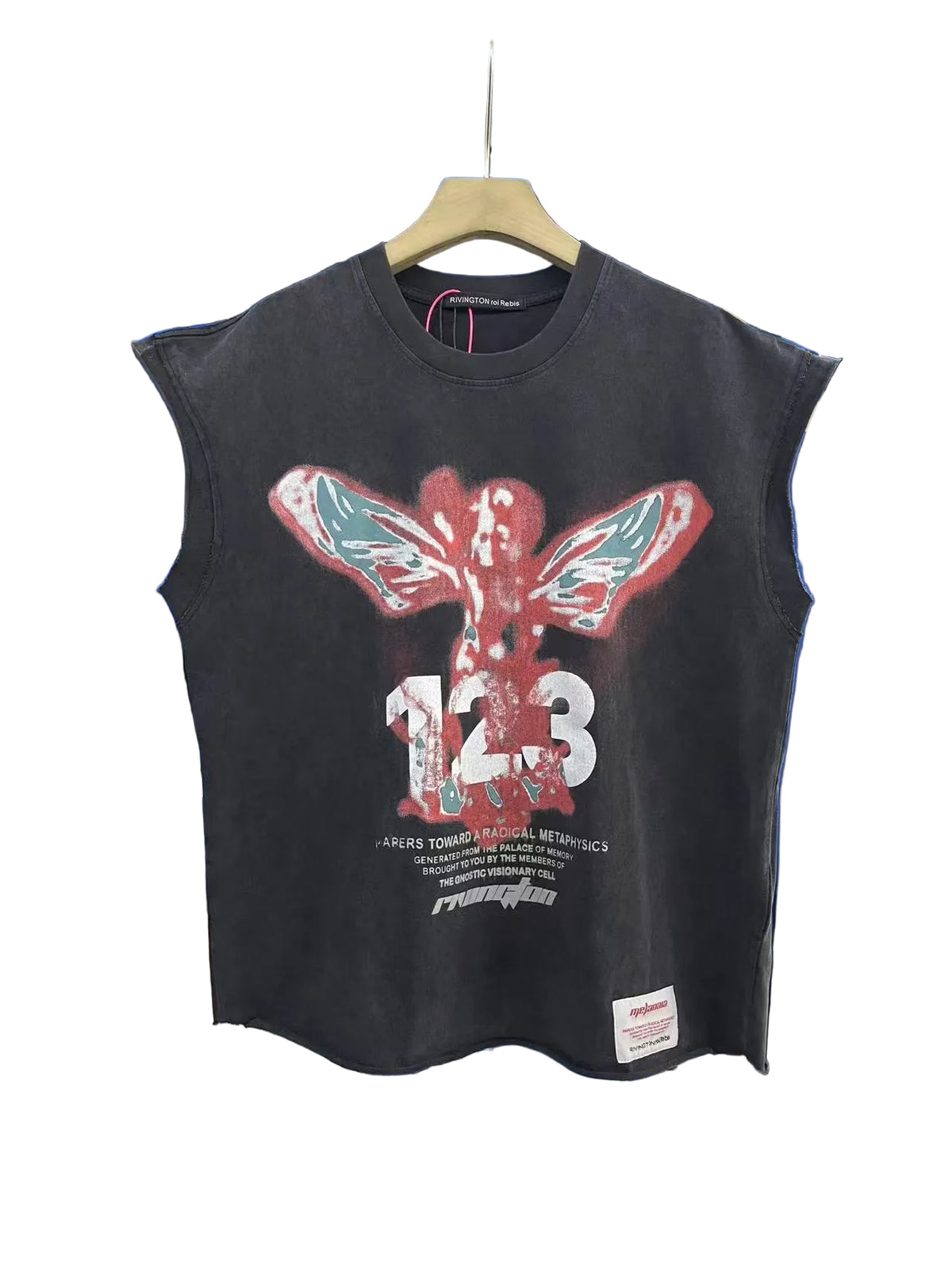 RRR123 Angel Graphic Sleeveless Tee