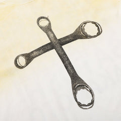 Satoshi Nakamoto Wrench Cross Tie‑Dye Tee