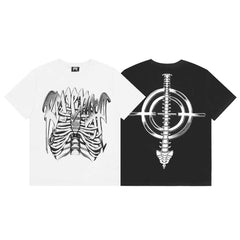 Revenge Spine Target Dark‑Art T‑Shirt
