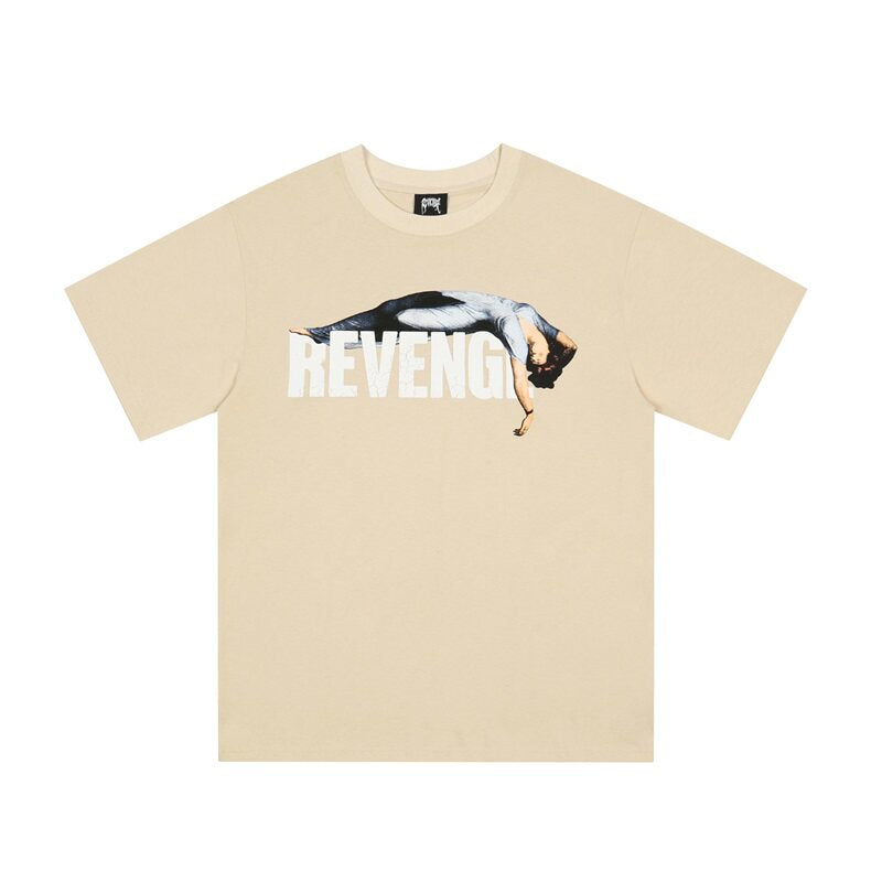 Revenge Art‑Print Graphic T‑Shirt