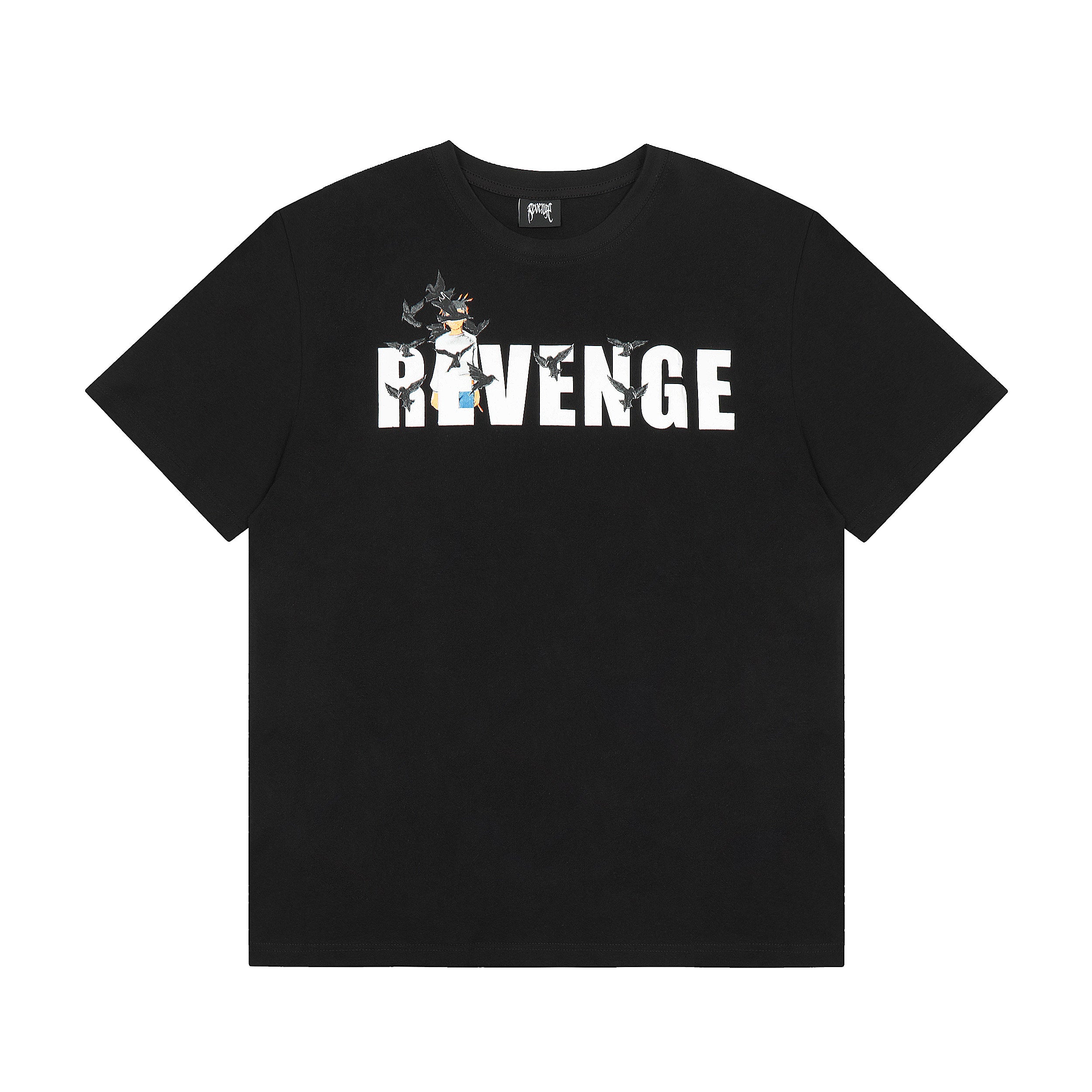 Revenge Bird‑Figure Graphic T‑Shirt
