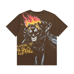 Revenge Graffiti Demon Graphic T‑Shirt
