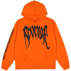 Revenge Sleeve Print Street Hoodie