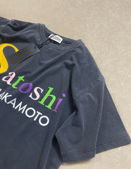 Satoshi Nakamoto Multicolor Code Logo Tee