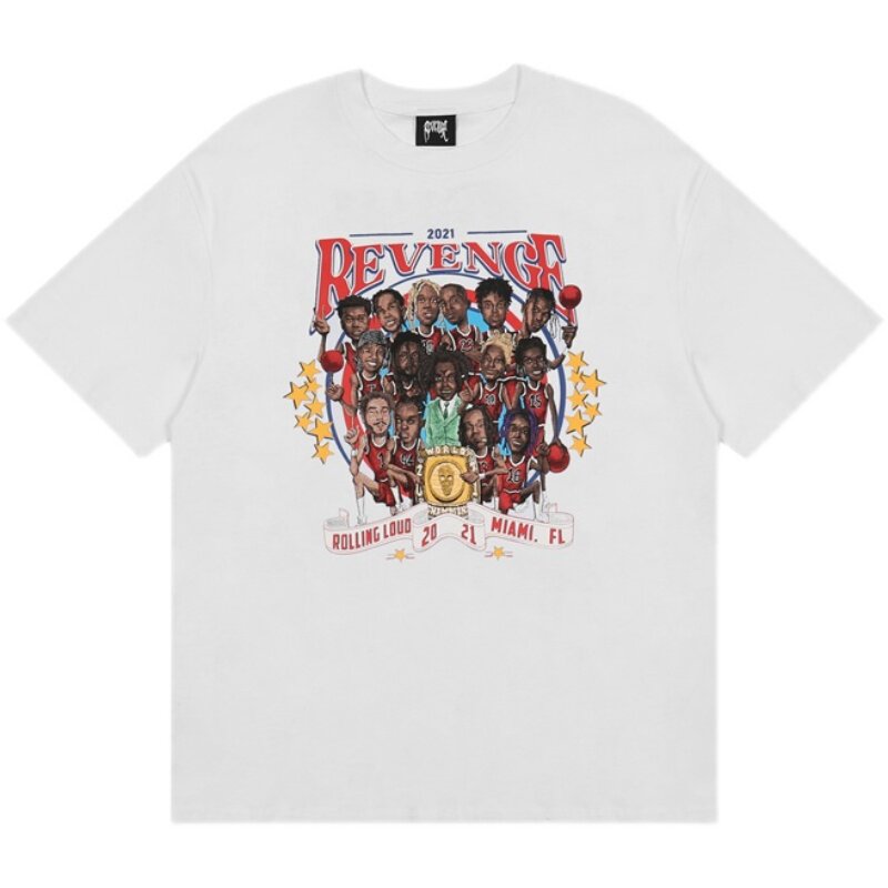 Revenge Retro Concert Street‑Wear Tee