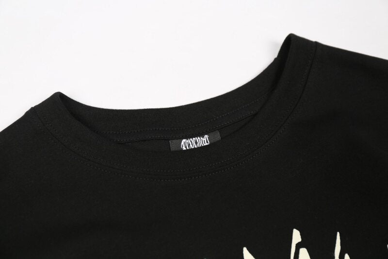 Revenge Bone‑Font Street‑Wear T‑Shirt