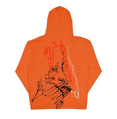 Revenge Sleeve Script Pullover Hoodie