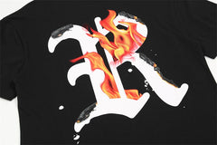 Revenge Minimal Chest‑Print T‑Shirt
