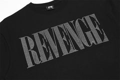 Revenge Bling Text Graphic T‑Shirt