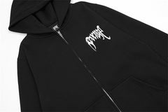 Revenge Dual‑Print Full‑Zip Hoodie
