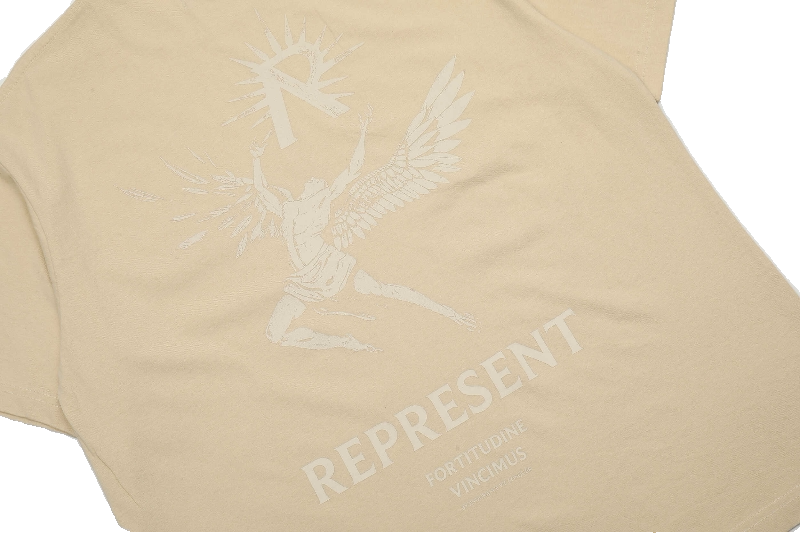 Revenge Winged‑Figure Dual‑Print Tee
