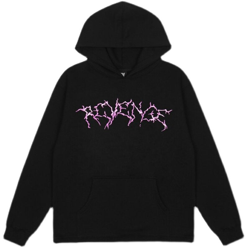Revenge Dual‑Side Graphic Hoodie