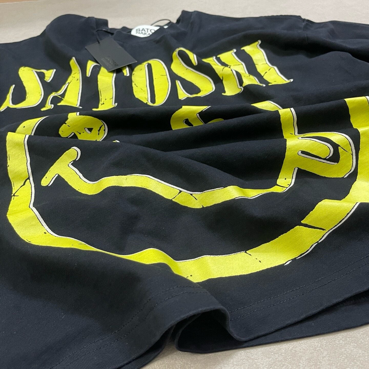 Satoshi Nakamoto Dollar‑Eye Smiley Tee