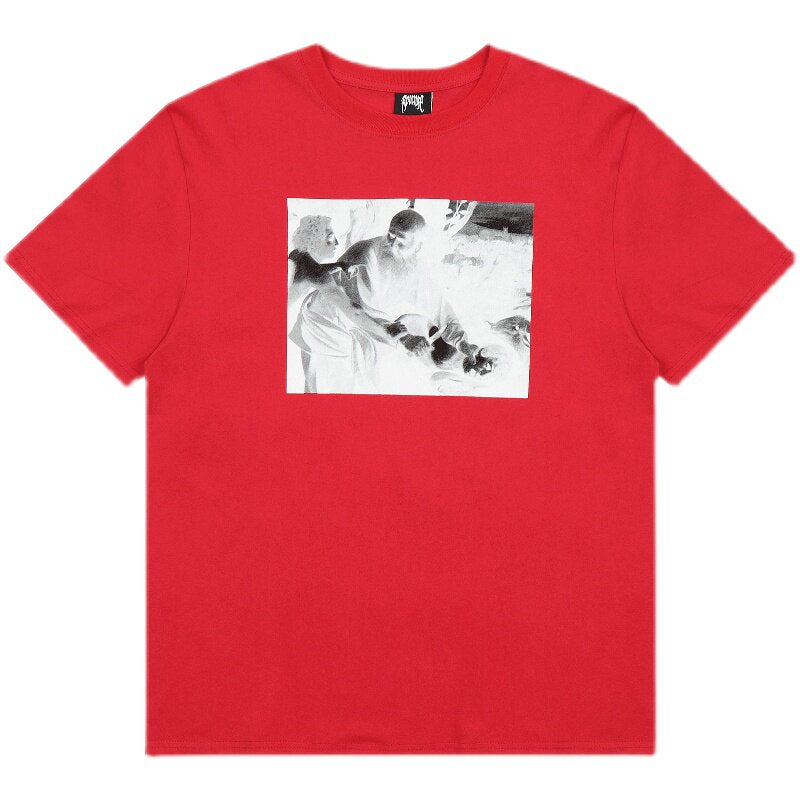 Revenge Dual‑Side Photo Print Tee