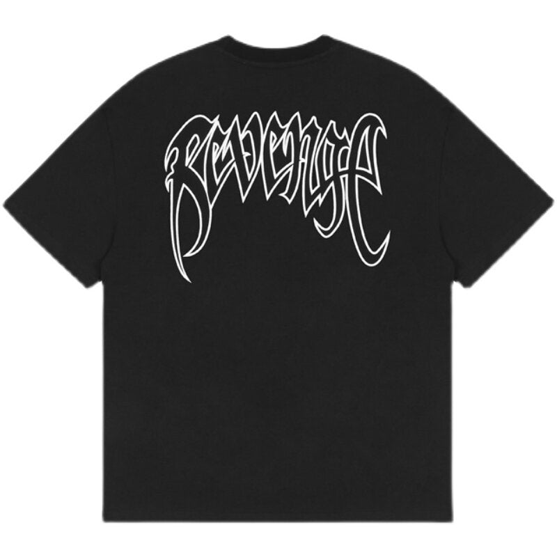 Revenge Vintage Art Graphic T‑Shirt