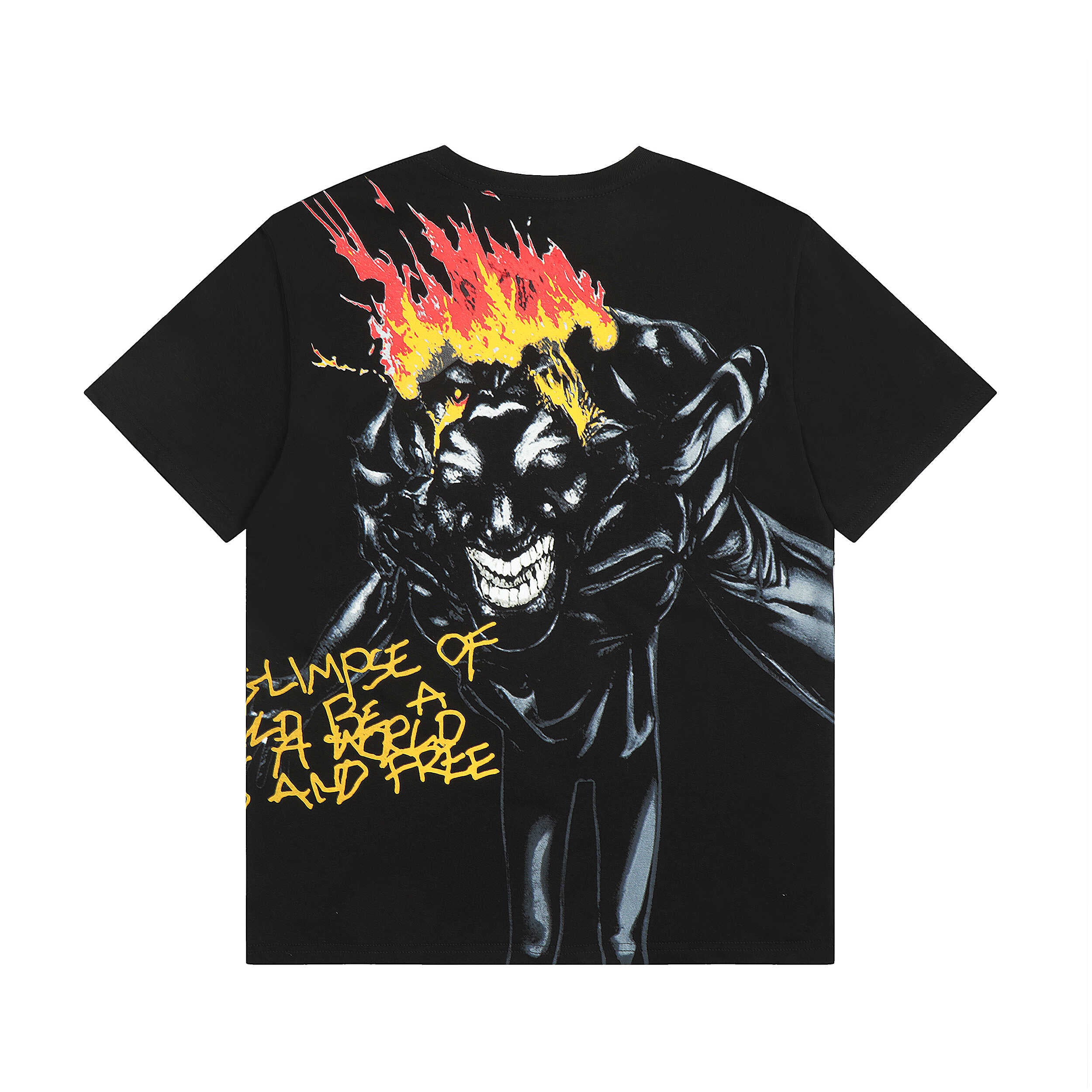 Revenge Graffiti Demon Graphic T‑Shirt