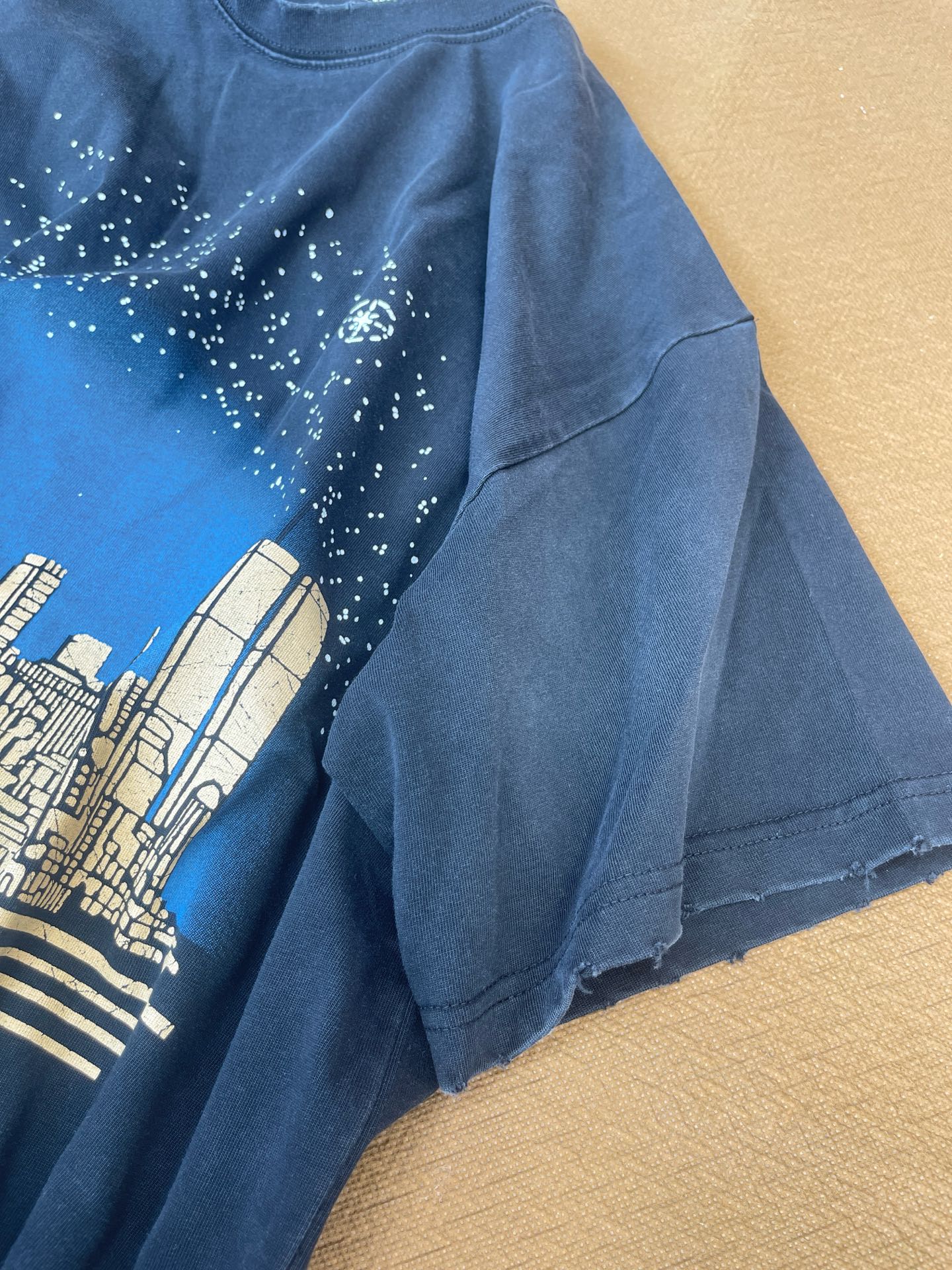 Satoshi Nakamoto Night City Skyline Tee