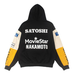 Satoshi Nakamoto Vintage Patch Hoodie