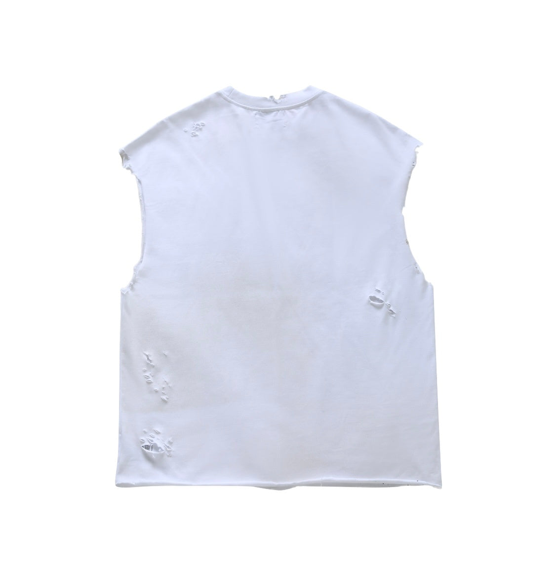 SSSAINT LOUIS Distressed Sleeveless Tee