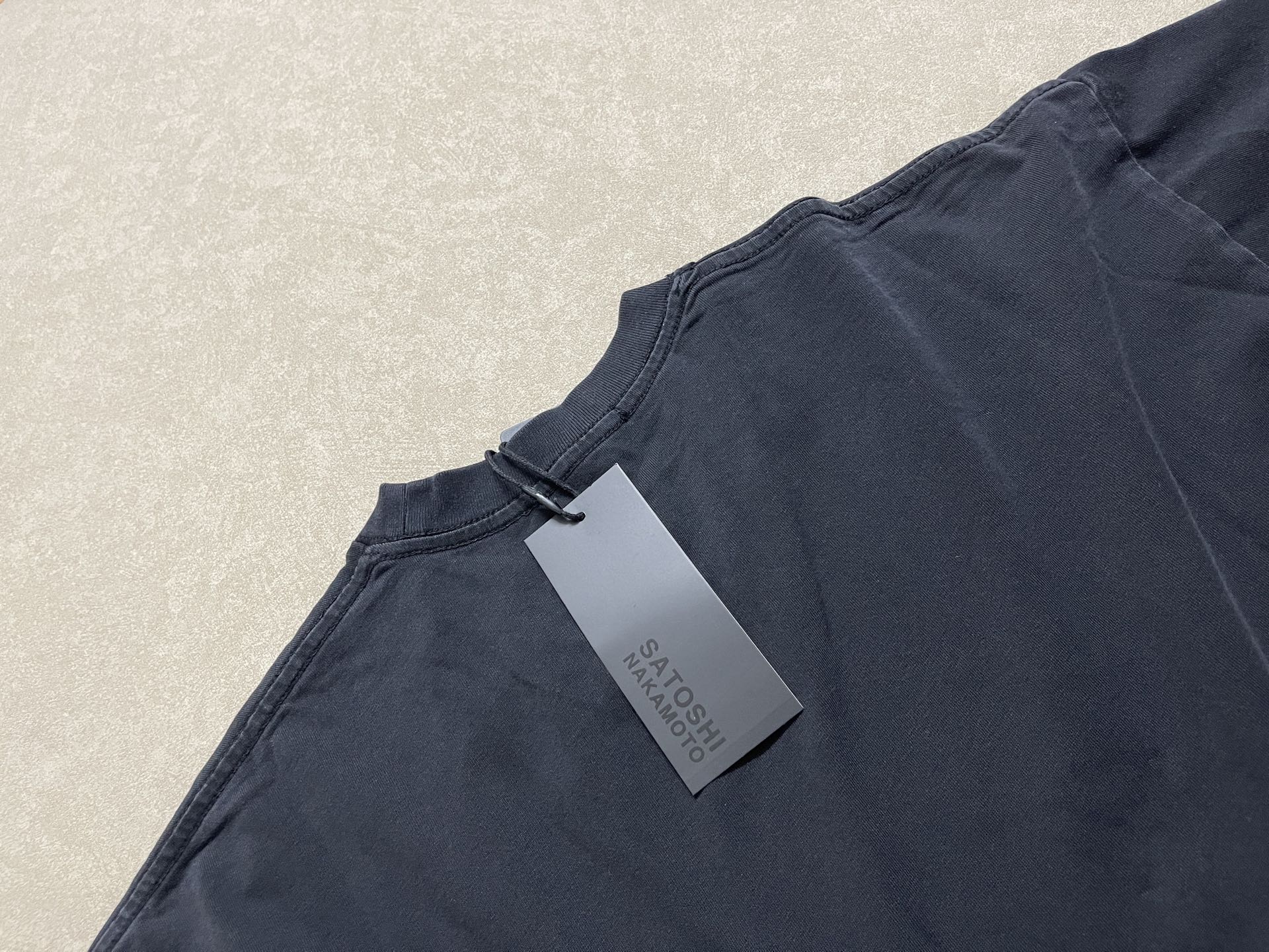 Satoshi Nakamoto Oval Logo Graphic Tee
