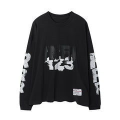 RRR123 Fear Of God Text Long‑Sleeve Tee