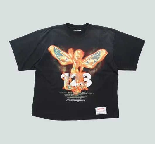 RRR123 Fire Angel Graphic Tee