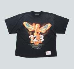 RRR123 Fire Angel Graphic Tee
