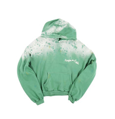RRR123 Splatter Dyed Cropped Hoodie