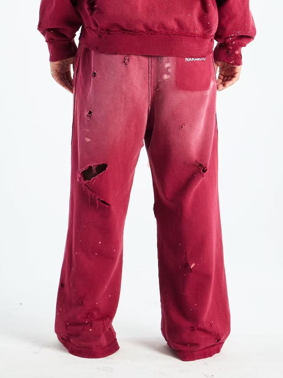 Satoshi Nakamoto Vertical Logo Sweat Pants