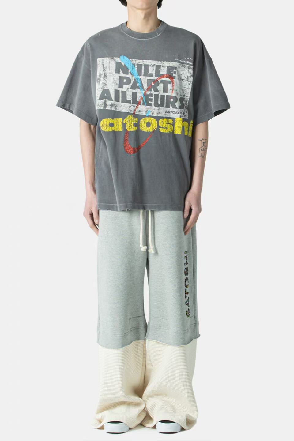 Satoshi Nakamoto Retro Street‑wear Tee