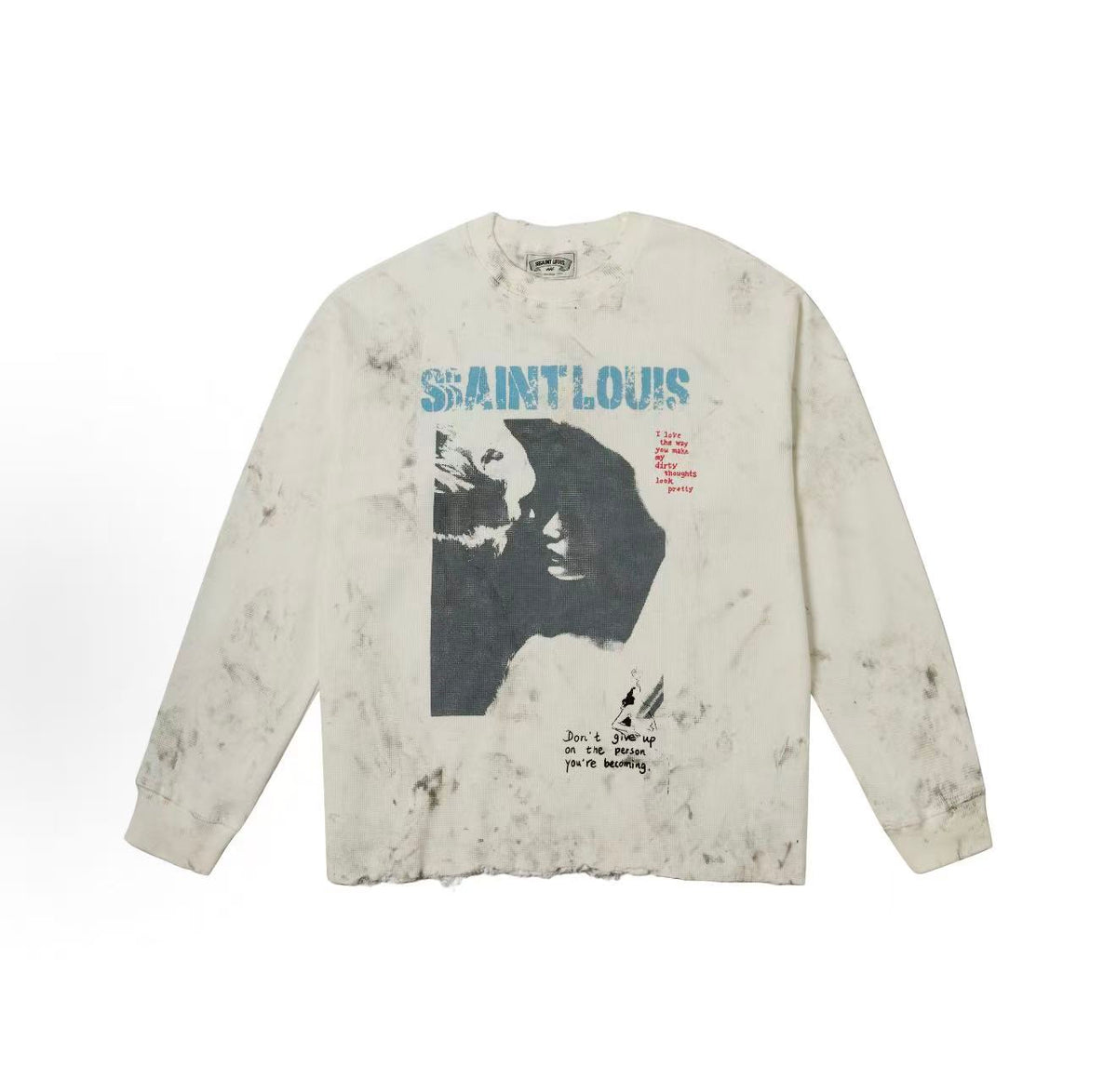 SSSAINT LOUIS Photo Print Waffle Thermal